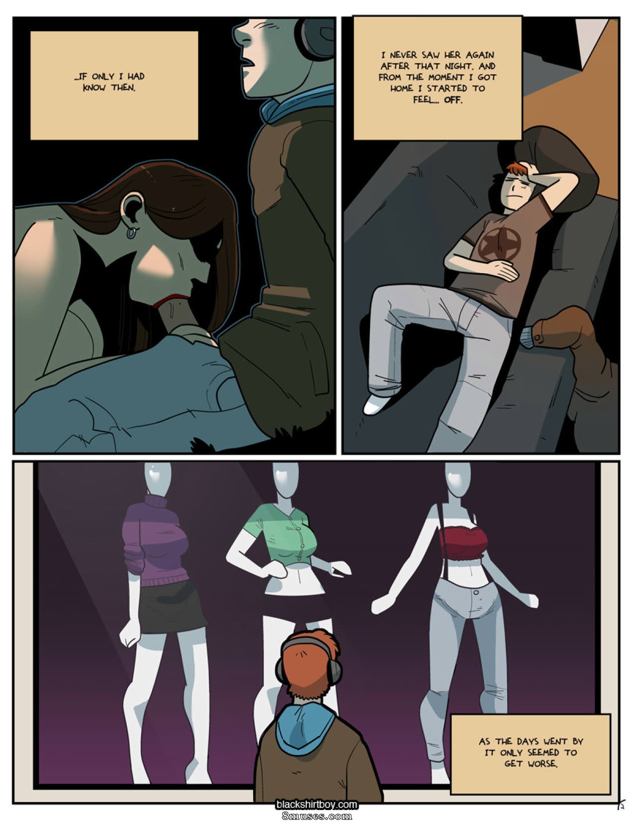 Women by the light of the moon — page 3