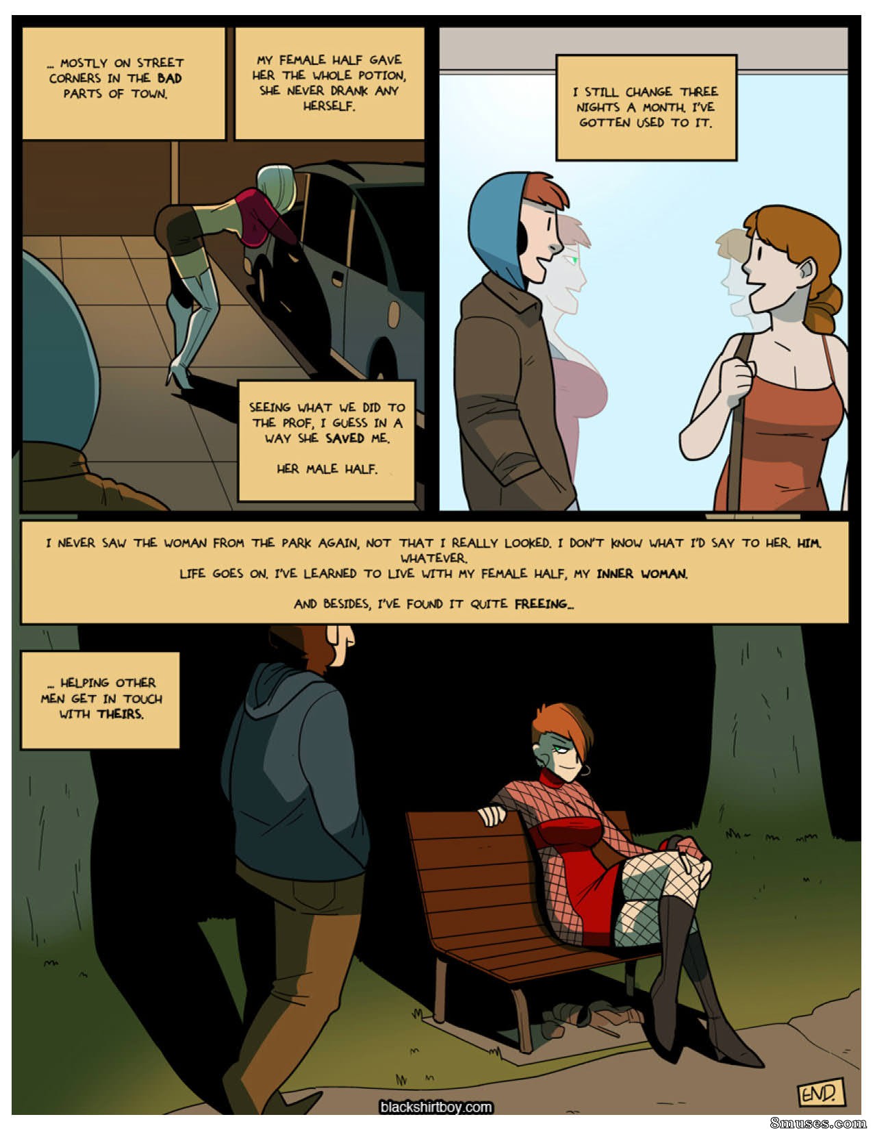 Women by the light of the moon — page 21