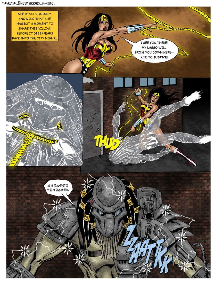 Wonder Woman vs Predator — page 13