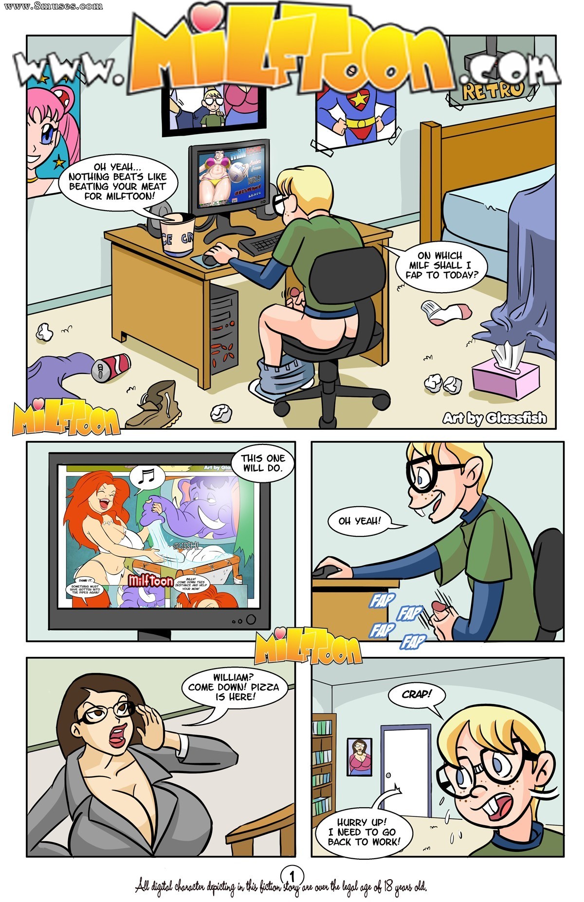 Business Before Pleasure: Raping mom