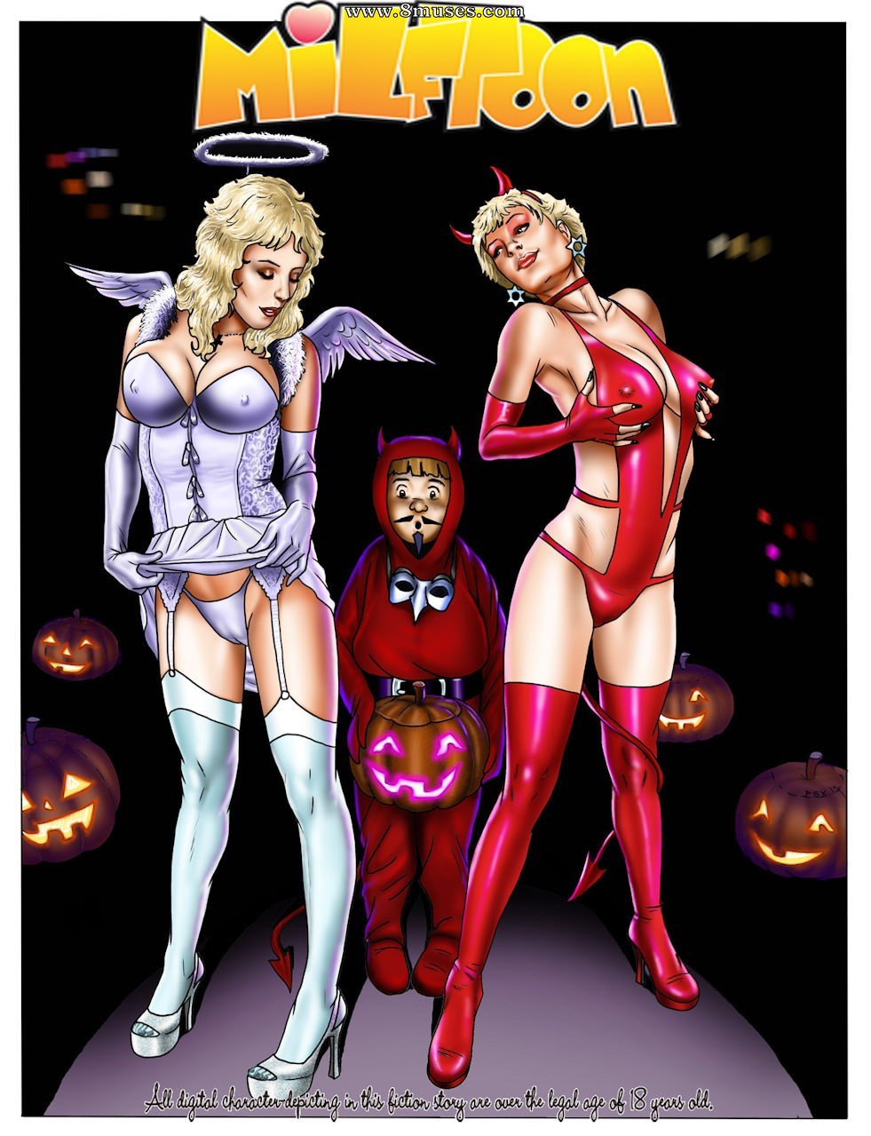 Halloween porn cosplay