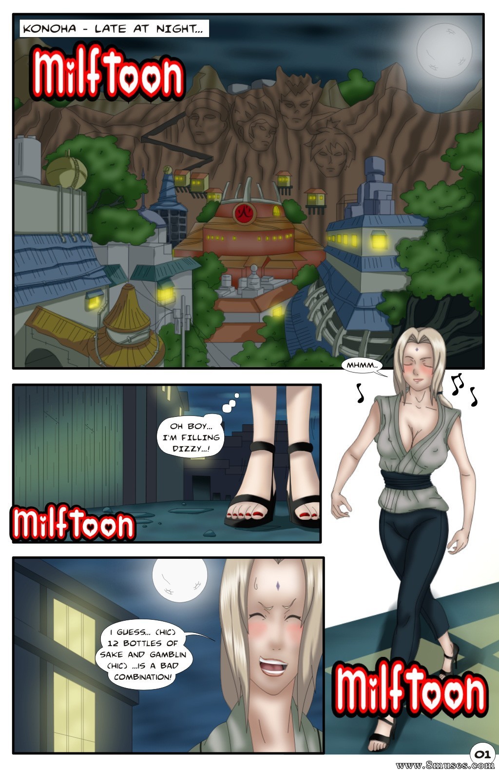 Naruto Hentai: Fucking with Tsunade